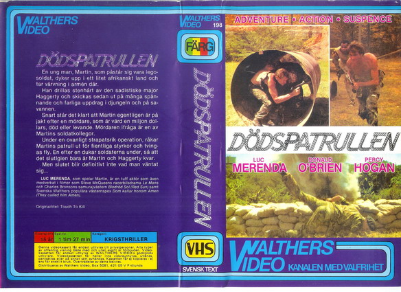 198-DÖDSPATRULLEN (VHS)