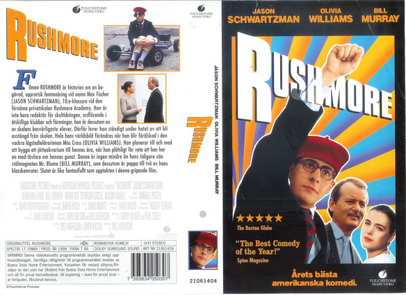 21061404 RUSHMORE (VHS)