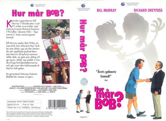 1224/73 HUR MÅR BOB ? (VHS)
