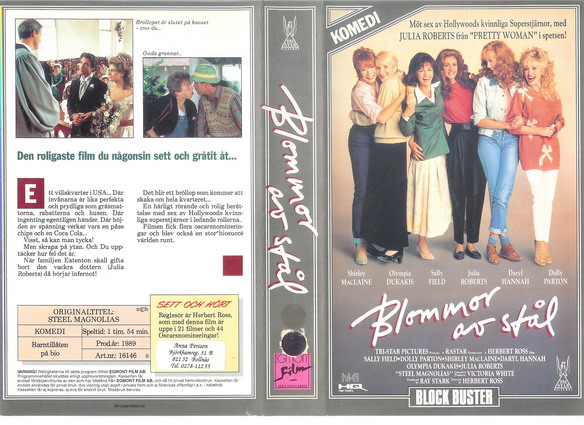 BLOMMOR AV STÅL (VHS)
