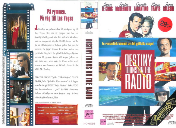18009 DESTINY TURNS ON THE RADIO (VHS)