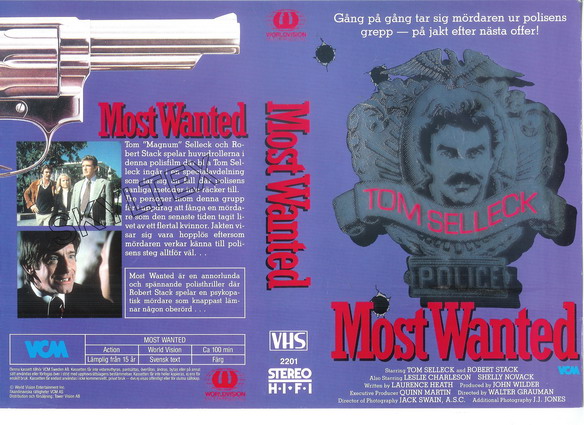 MOST WANTED  (Vhs omslag)