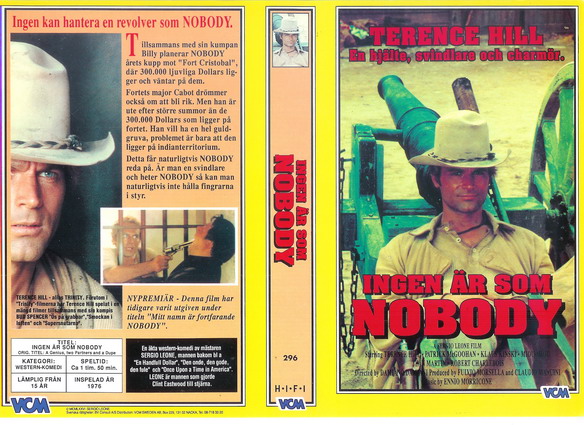 296 Ingen Är Som Nobody (VHS)