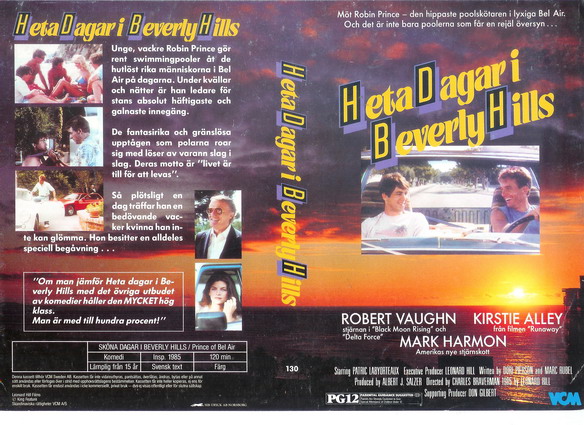 130 Heta Dagar I Beverly Hills (VHS)