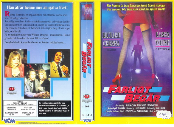 293 FARLIGT BEGÄR (VHS)