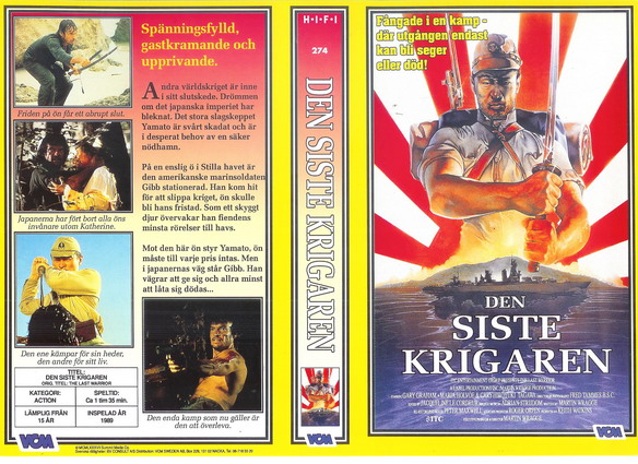 274 Den Siste Krigaren (VHS)