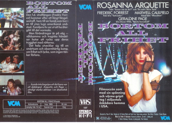 137 Bortom All Frihet (VHS)