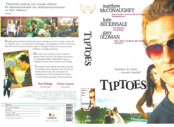 TIPTOES (vhs-omslag)