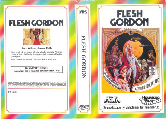 278-FLESH GORDON (vhs)