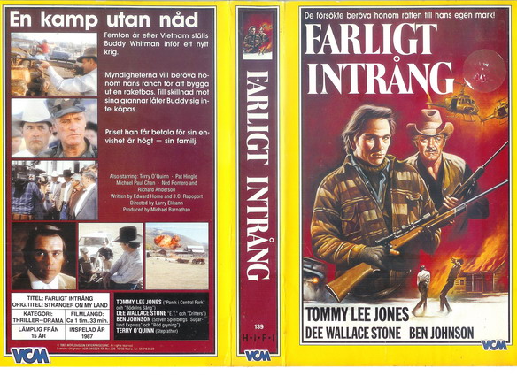 139 FARLIGT INTRÅNG (VHS)