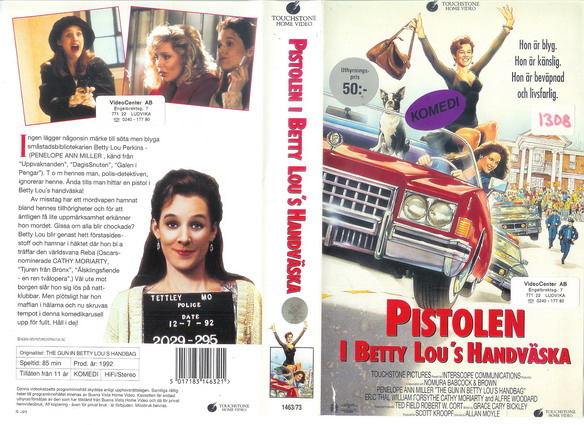 PISTOLEN I BETTY LOU\'S HANDVÄSKA (VHS)
