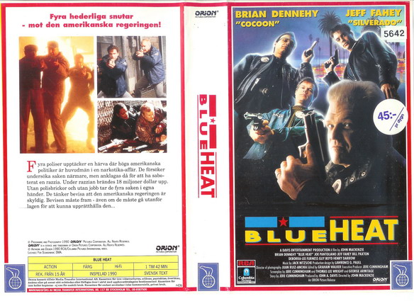 BLUE HEAT (VHS)