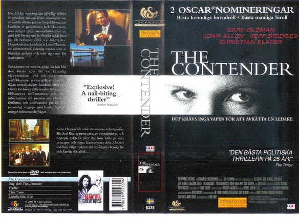 5335 CONTENDER (VHS)
