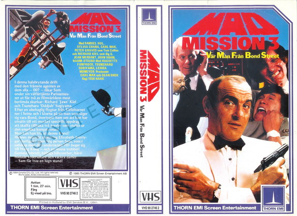 MAD MISSION 3 (VHS)