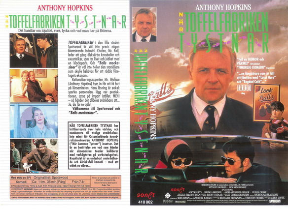 NÄR TOFFELFABRIKEN TYSTNAR (VHS)