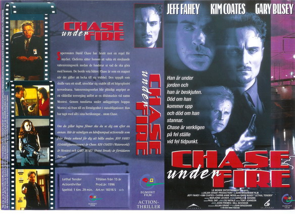 CHASE UNDER FIRE (Vhs-Omslag)