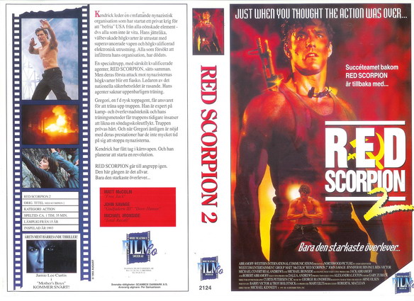 2124 Red Scorpion 2 (VHS)