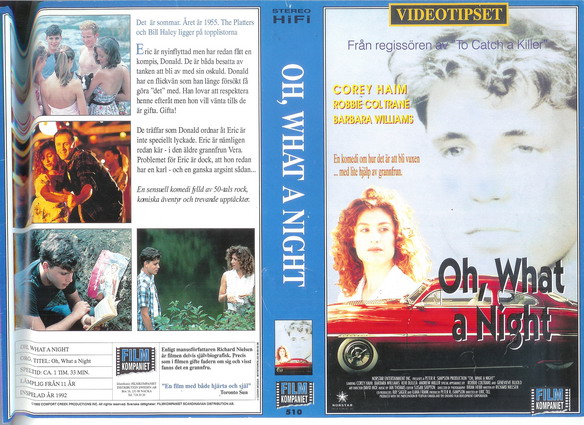 510 OH,WHAT A NIGHT (VHS)