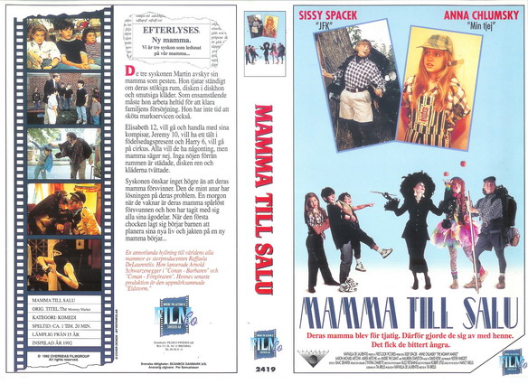 MAMMA TILL SALU (Vhs-Omslag)