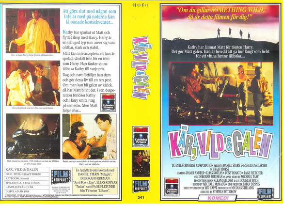 341 KÄR, VILD & GALEN (VHS)