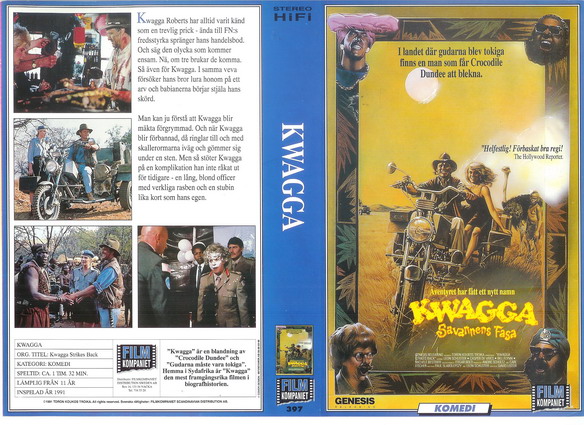 397 KWAGGA-SAVANNENS FASA (VHS)