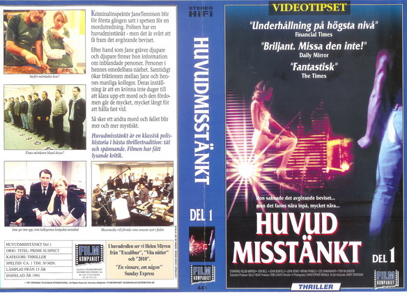 441 Huvudmisstänkt Del 1 (VHS)