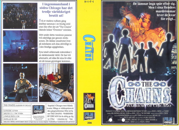326 CHAINS-warriors of chicago (VHS)