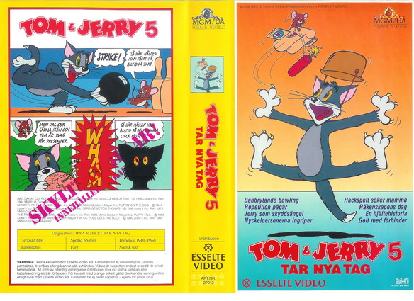 27012 TOM & JERRY 5  (VHS)