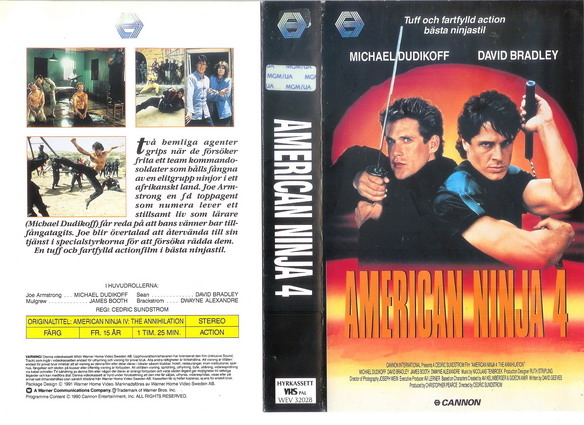 32028 AMERICAN NINJA 4 (VHS)