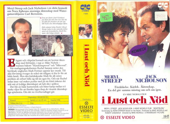 I LUST OCH NÖD (VHS)