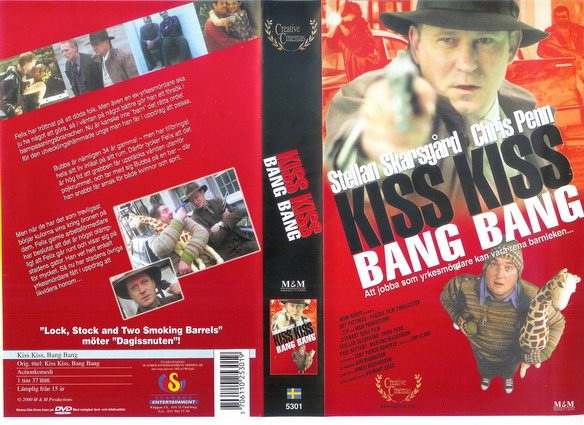 KISS KISS, BANG BANG (vhs-omslag)
