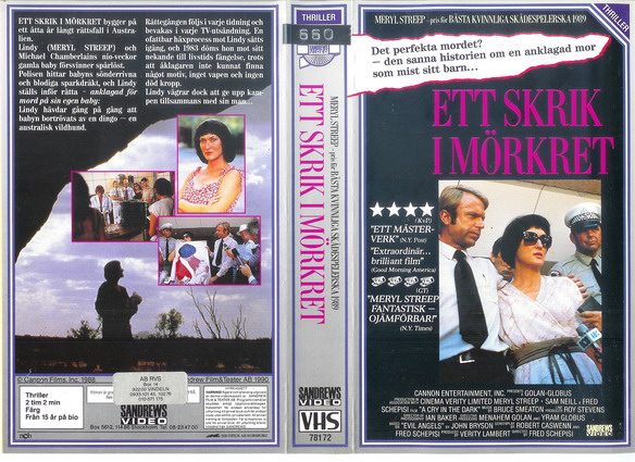 ETT SKRIK I MÖRKRET (VHS)