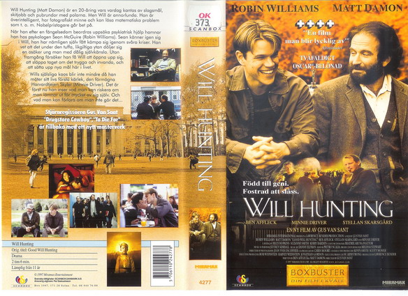 4277 WILL HUNTING (VHS)