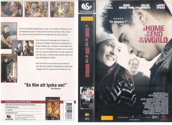 6666 A HOME AT THE END OF THE WORLD (VHS)