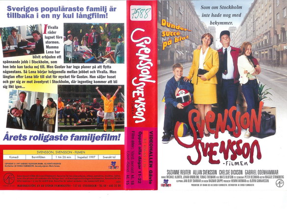 SVENSSON SVENSSON-FILMEN (VHS)