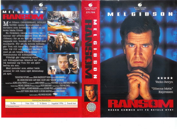 271784 RANSOM (VHS)