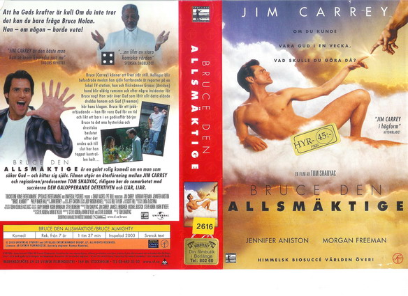 BRUCE DEN ALLSMÄKTIGE (VHS)