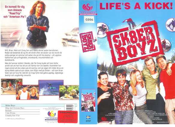 SK8ER BOYS (vhs-omslag)
