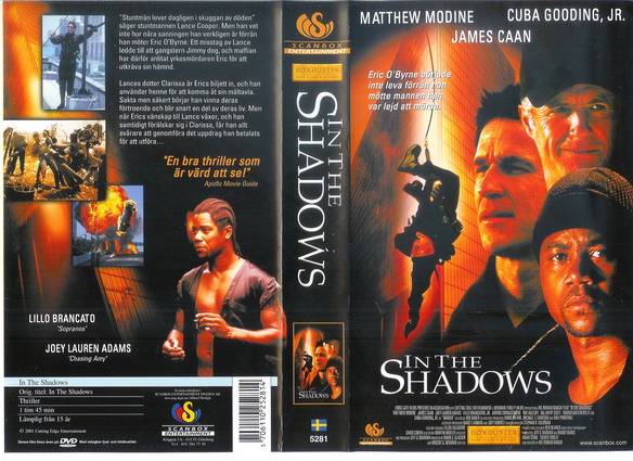 IN THE SHADOWS (vhs-omslag)