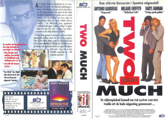 3354 TWO MUCH (VHS)