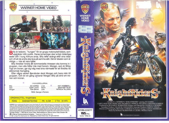 KNIGHTRIDERS (vhs-omslag)