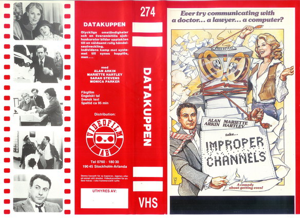 274 DATAKUPPEN (VHS)röd