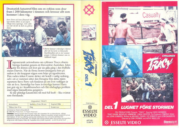 CYKLONEN TRACY DEL 1 (VHS)