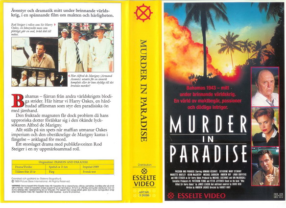 MURDER IN PARADISE  (VHS)
