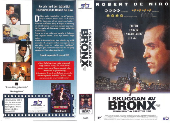 3085 I Skuggan Av Bronx (VHS)