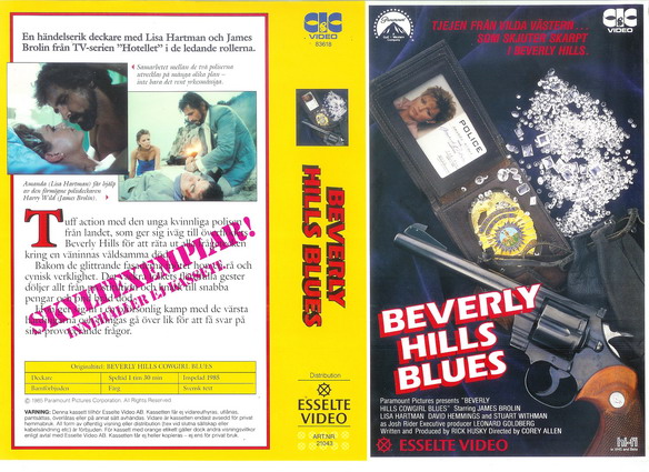 21043 BEVERLY HILLS BLUES (VHS)