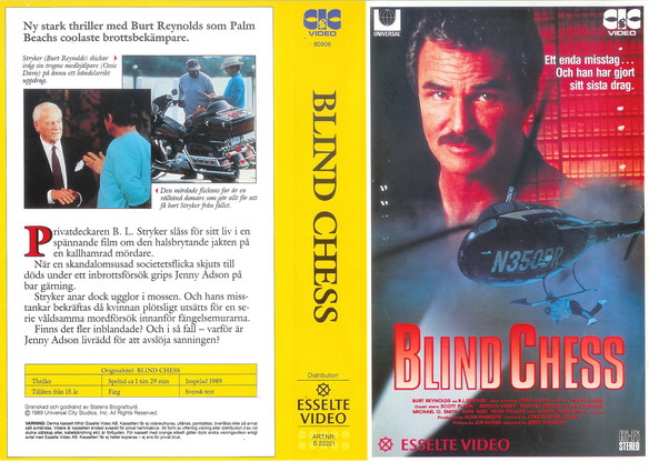 22221 BLIND CHESS (VHS)