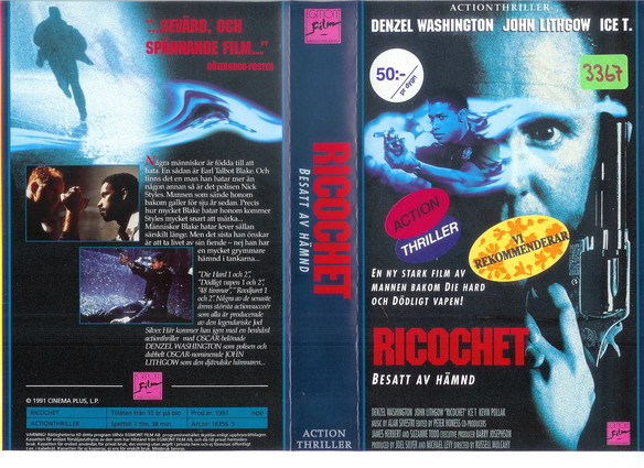 16356 RICOCHET (VHS)