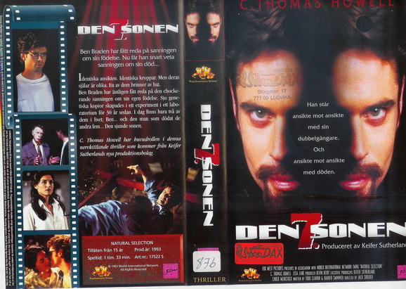 17522 DEN 7 SONEN (VHS)