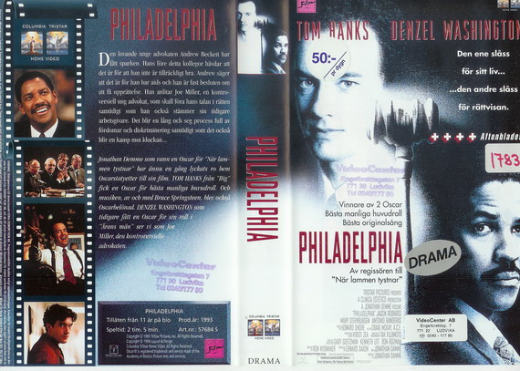 57684 PHILADELPHIA (VHS)